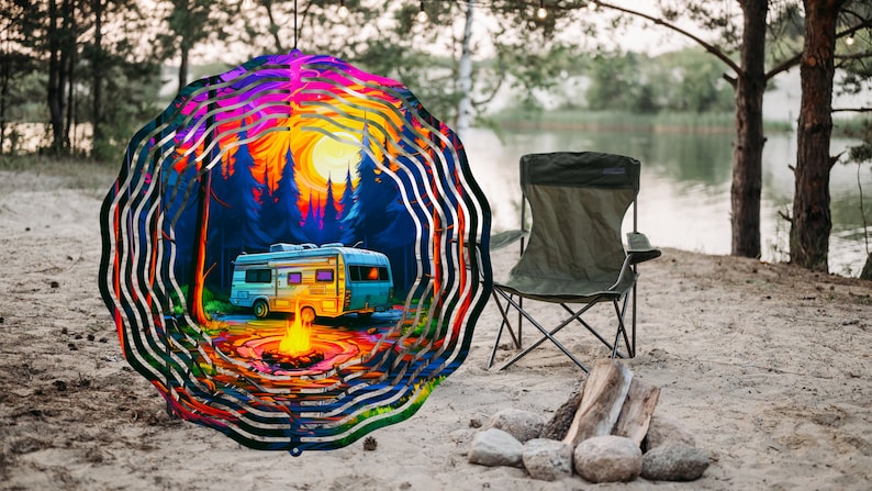 RV Camping Wind Spinner