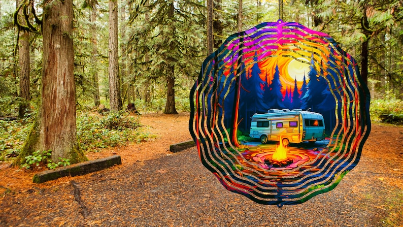 RV Camping Wind Spinner