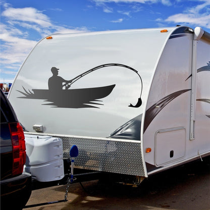 Fisher RV Camper Decal