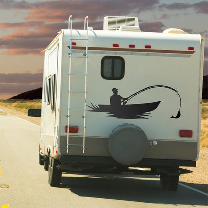 Fisher RV Camper Decal