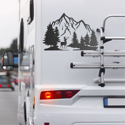 Adventure Awaits Camper RV Decal