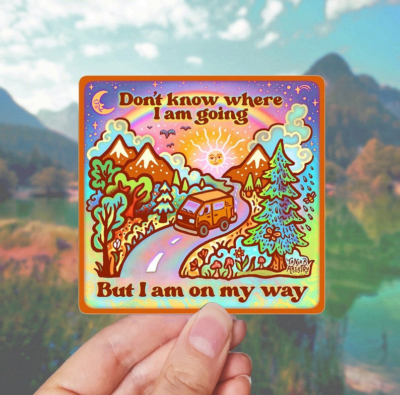 ON MY WAY Stickers