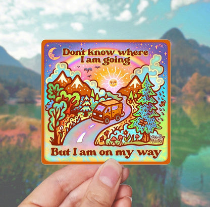 ON MY WAY Stickers