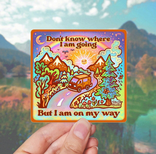 ON MY WAY Stickers