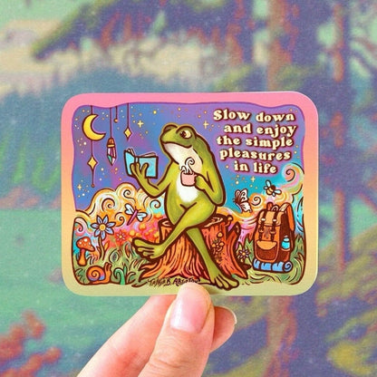 SLOW DOWN Sticker