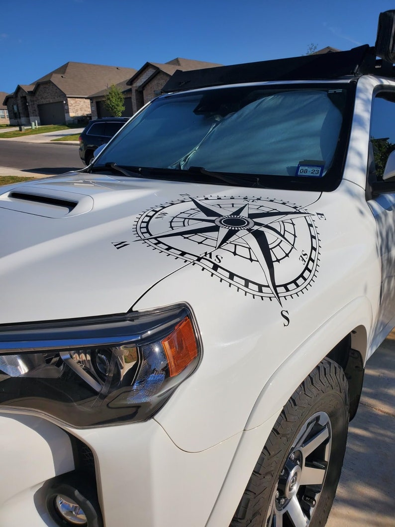 Compass Rose Camper RV Decal