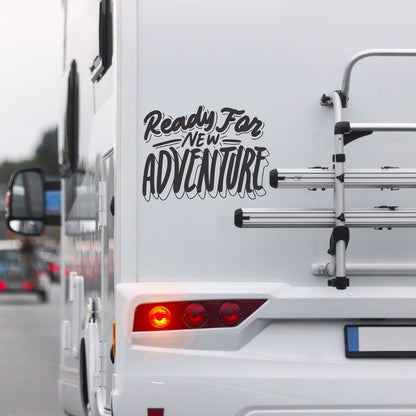 Adventure Awaits Camper RV Decal