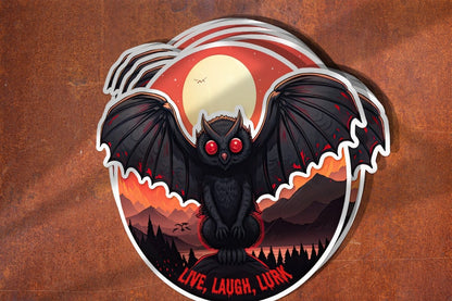 Live Laugh Lurk Sticker