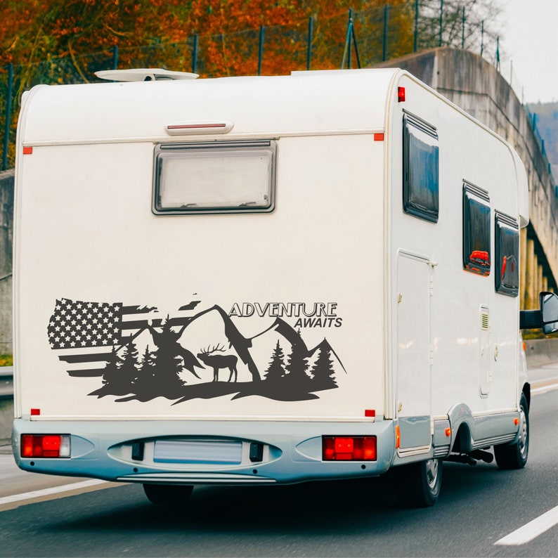 Camper RV Decal, Decor Decal