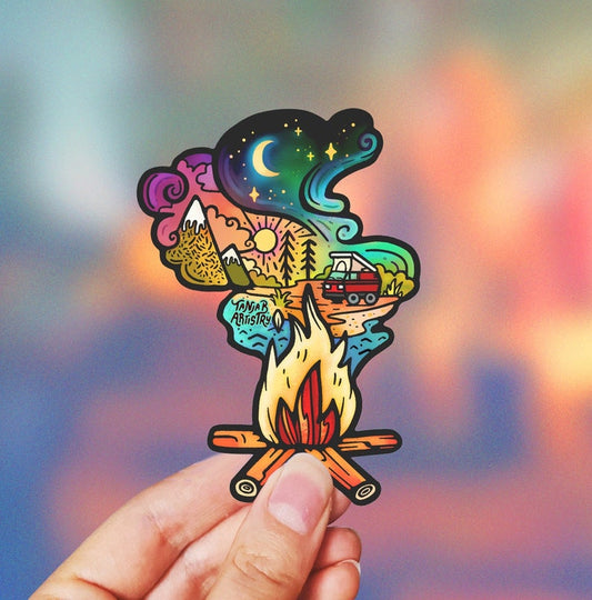 Bonfire Nights Stickers