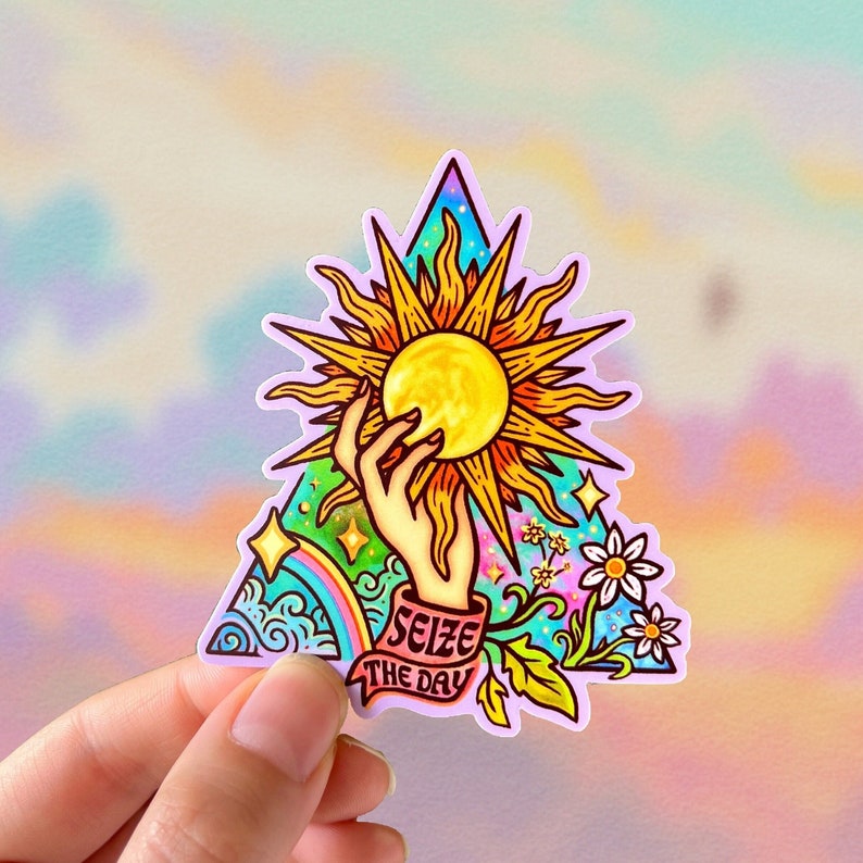 SEIZE THE DAY Sticker