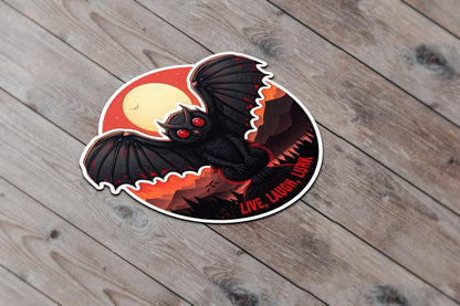 Live Laugh Lurk Sticker