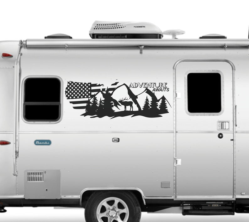 Camper RV Decal, Decor Decal