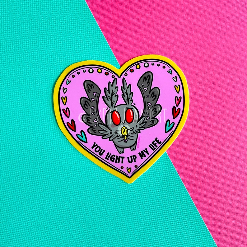 Mothman Cute Sticker