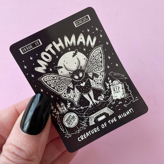Mothman Believes In You Sticker