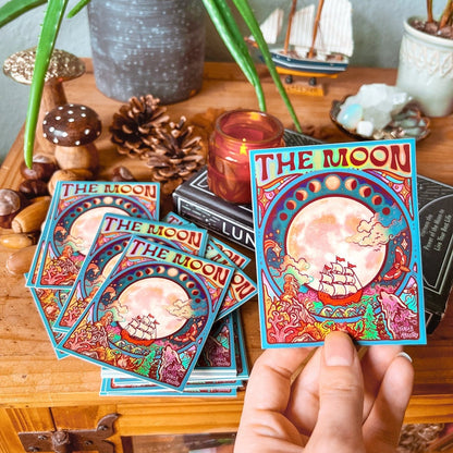 THE MOON Sticker
