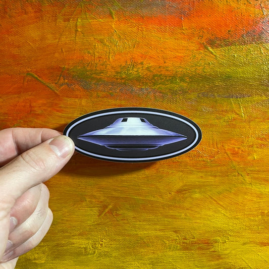 Bob Lazar Speed Model Laptop Sticker