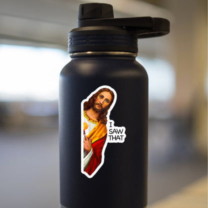 I Saw That - Jesus Sticker