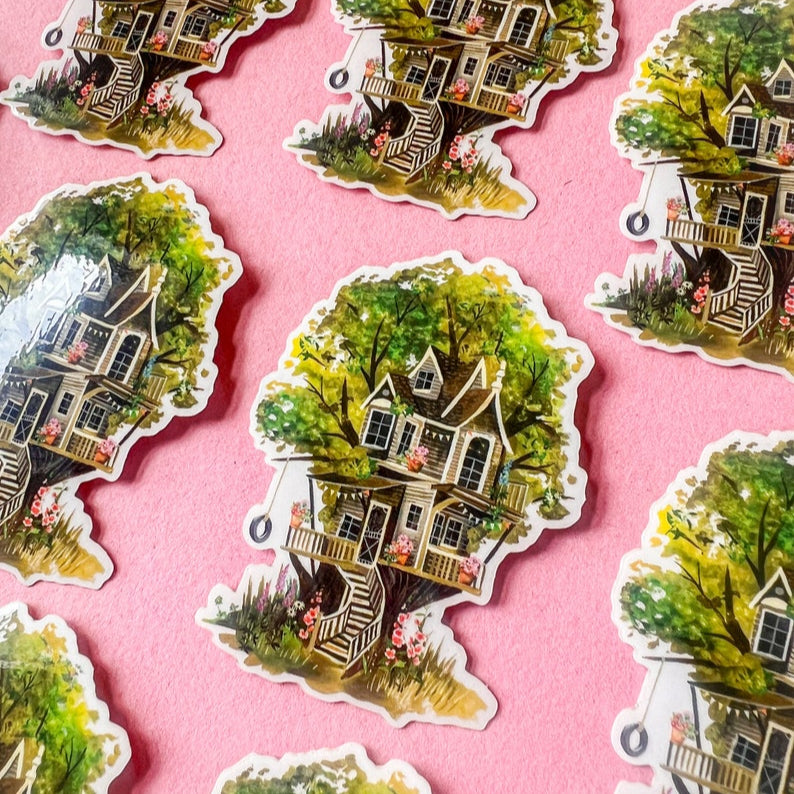 Treehouse Sticker – Soul Flower