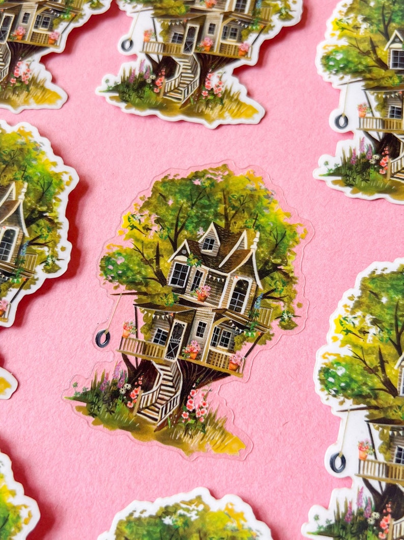 Treehouse Sticker