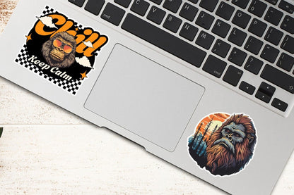 Bigfoot Forest Adventure Sticker