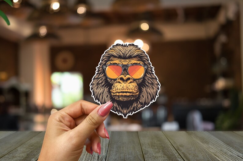 Bigfoot Forest Adventure Sticker