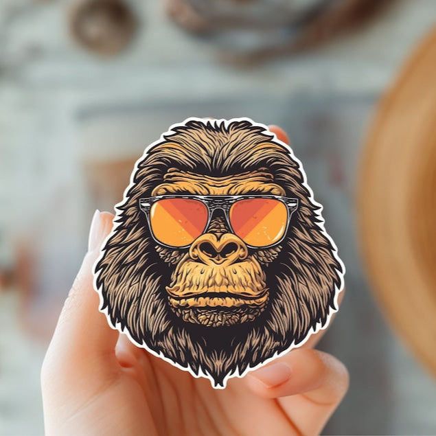 Bigfoot Forest Adventure Sticker