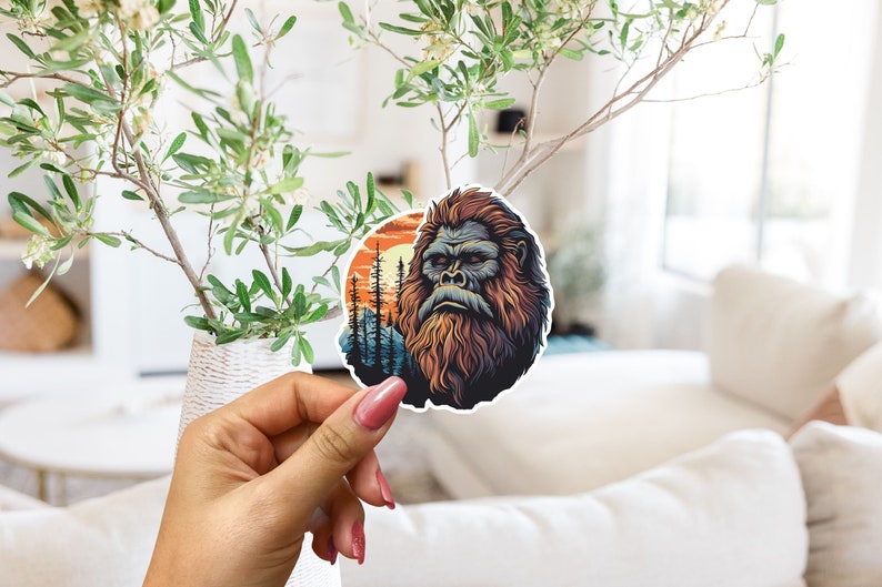 Bigfoot Forest Adventure Sticker