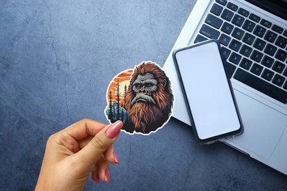 Bigfoot Forest Adventure Sticker