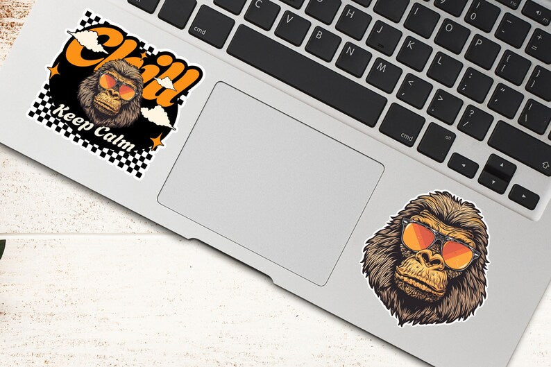 Bigfoot Forest Adventure Sticker