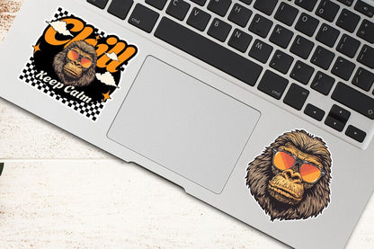 Bigfoot Forest Adventure Sticker