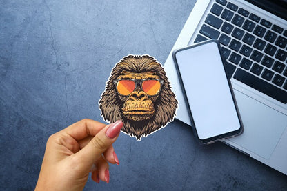 Bigfoot Forest Adventure Sticker