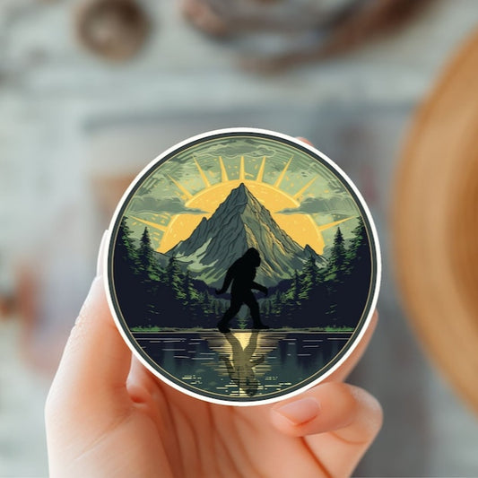 Bigfoot Forest Adventure Stickers