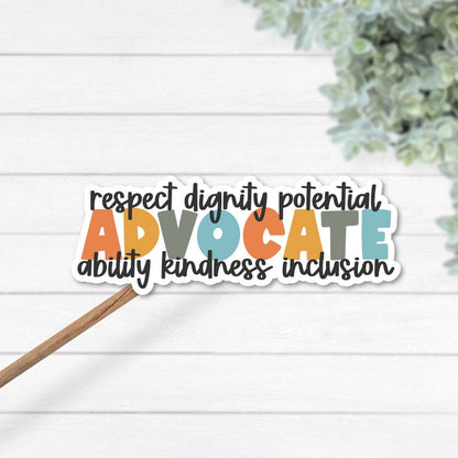Advocate Sticker