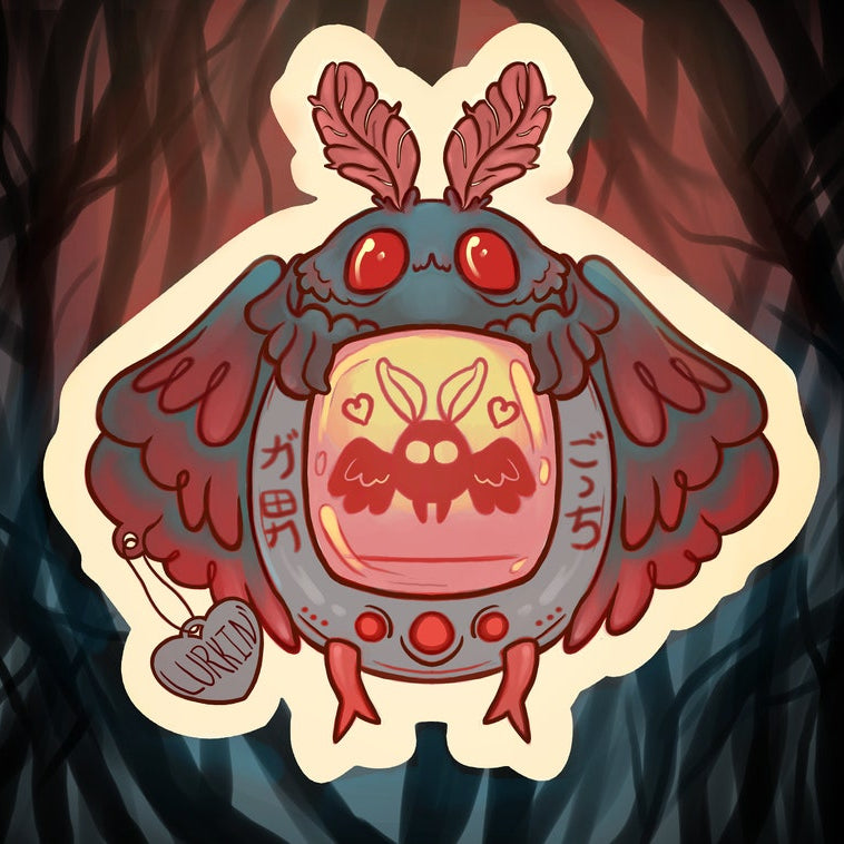 Mothmagotchi Sticker