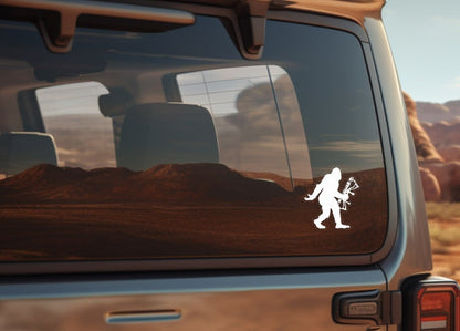 Sasquatch Bow Hunting Stickers
