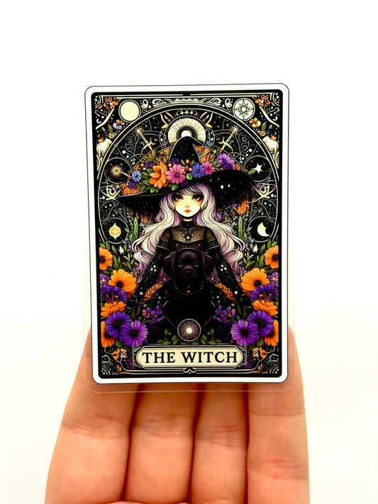 The Witch Tarot Card Sticker