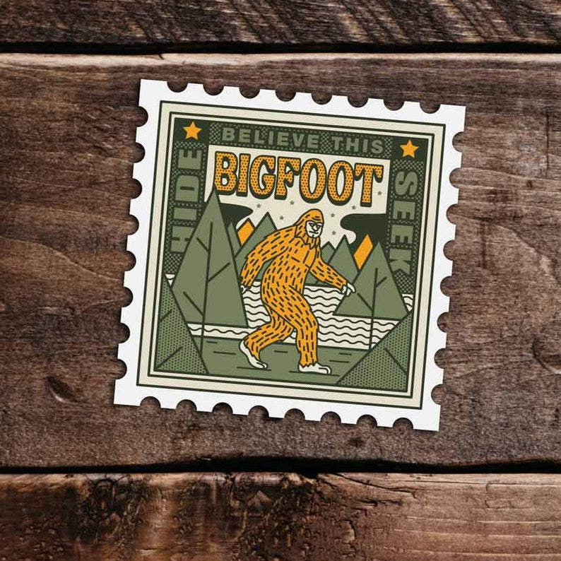 Bigfoot Cryptid Sticker