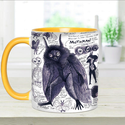 Mothman Mysteries Accent Mug