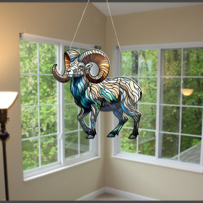 Bighorn Sheep Acrylic Window Hangings