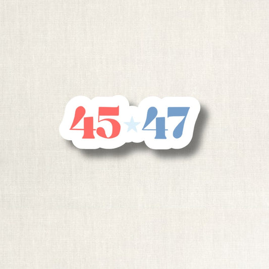 45/47 American Sticker