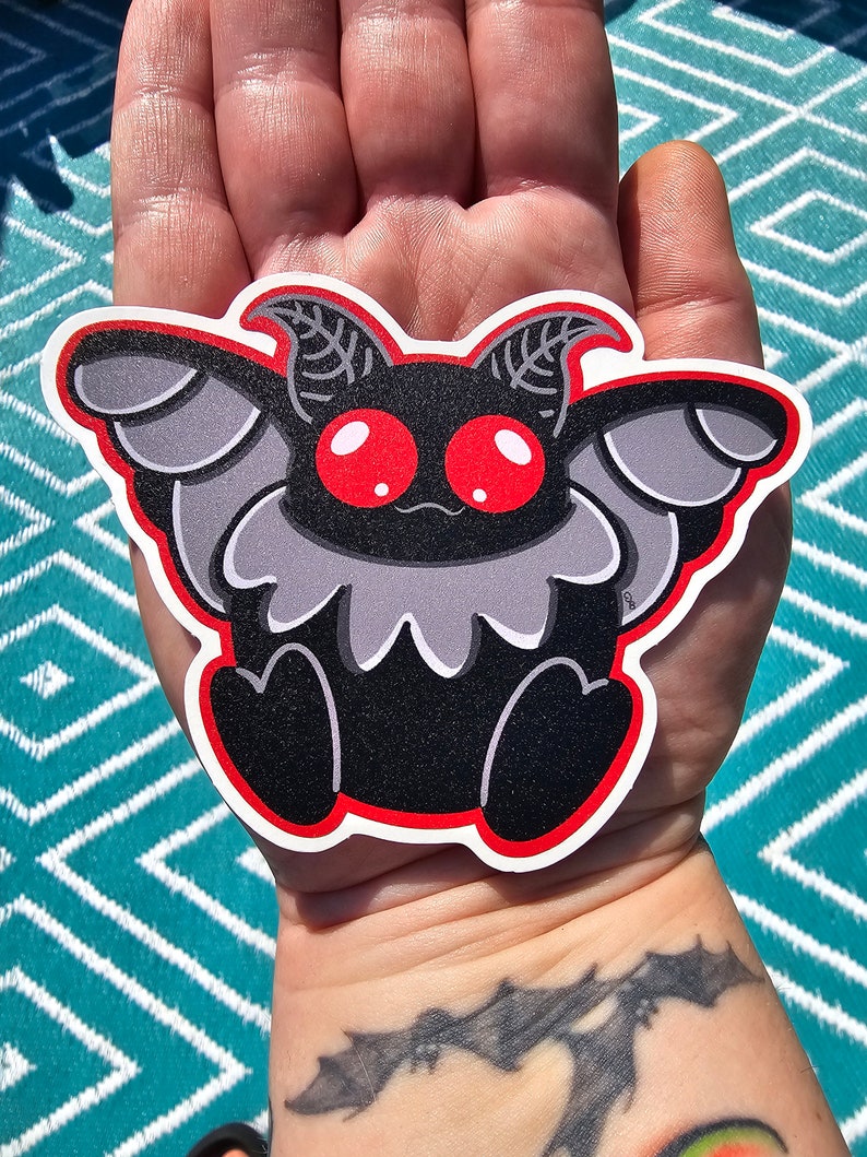 Mothman Vinyl Sticker