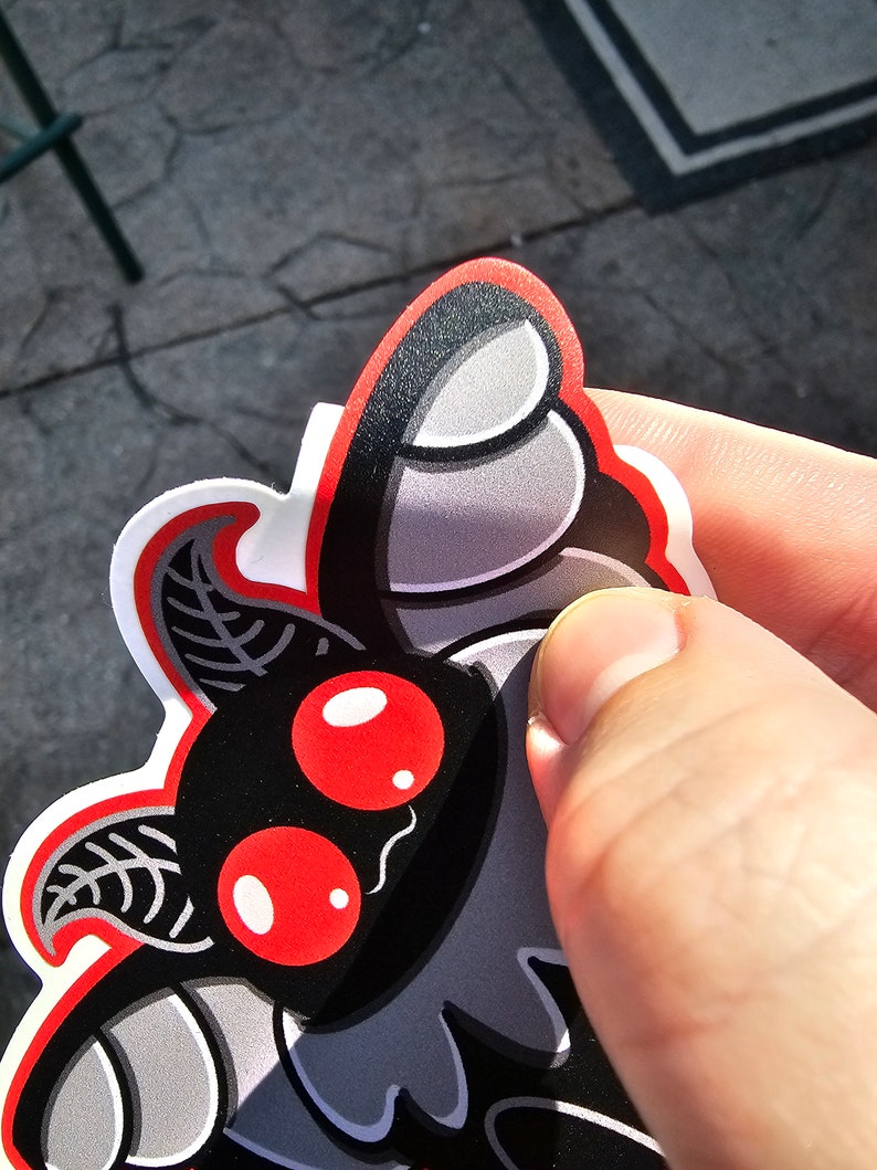 Mothman Vinyl Sticker