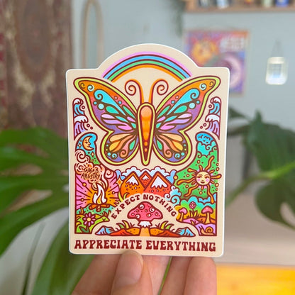 APPRECIATE EVERYTHING Sticker