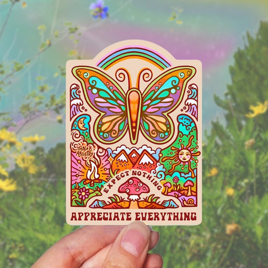 APPRECIATE EVERYTHING Sticker