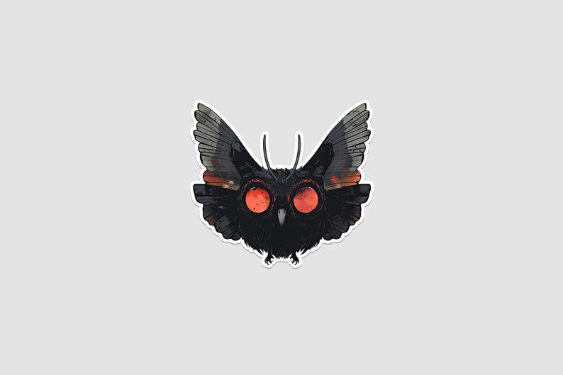 Mothman Vinyl Sticker