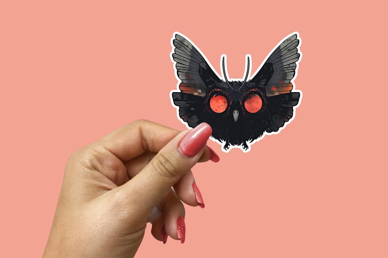 Mothman Vinyl Sticker