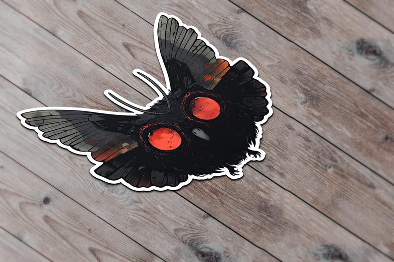 Mothman Vinyl Sticker