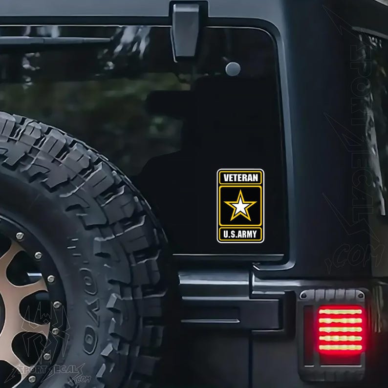 US ARMY VETERAN Sticker
