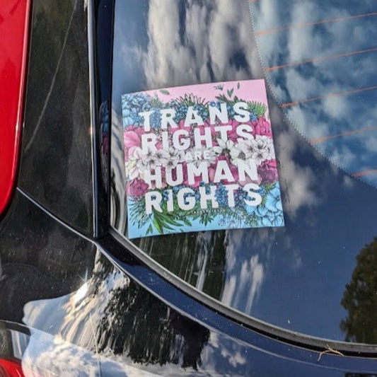 Trans Rights Are Human Rights Sticker